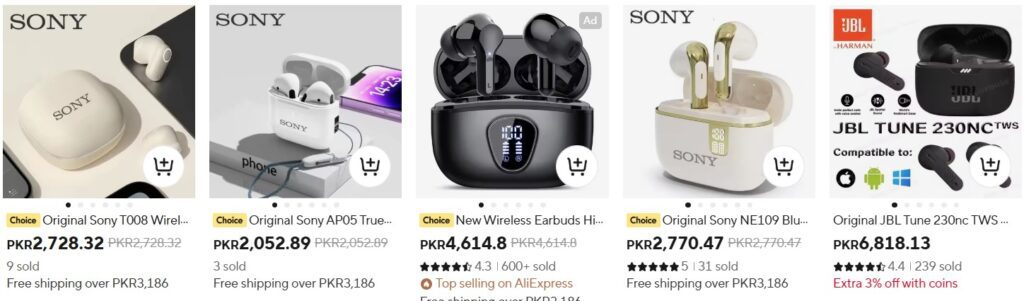 Earphone Clip Wireless Bluetooth Headphone