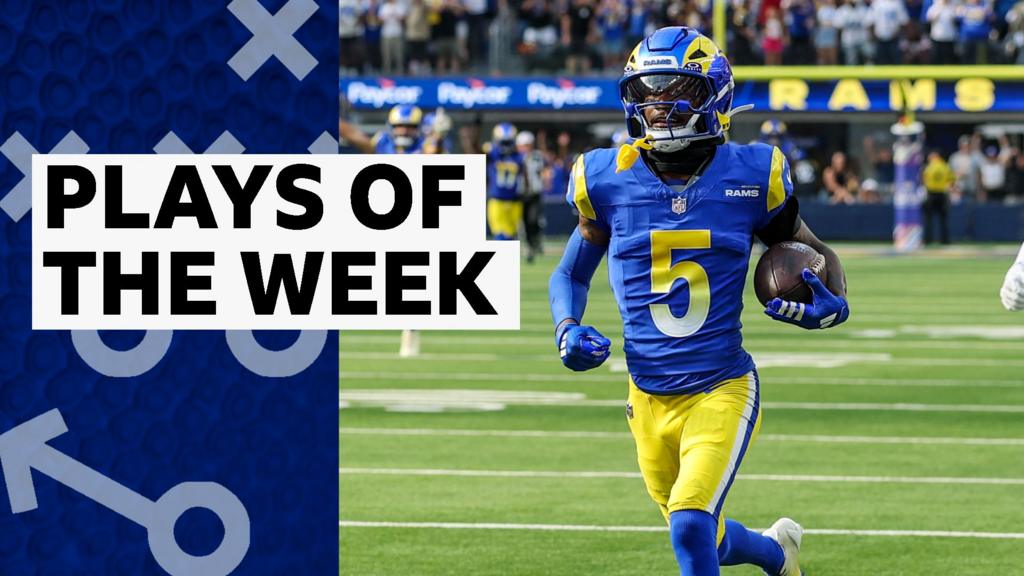 Rams' Atwell scores 88-yard touchdown in NFL plays of the week Rams' Atwell scores 88-yard touchdown in NFL plays of the week