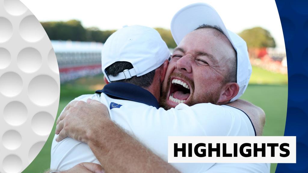 How a dramatic end to the Ryder Cup unfolded How a dramatic end to the Ryder Cup unfolded